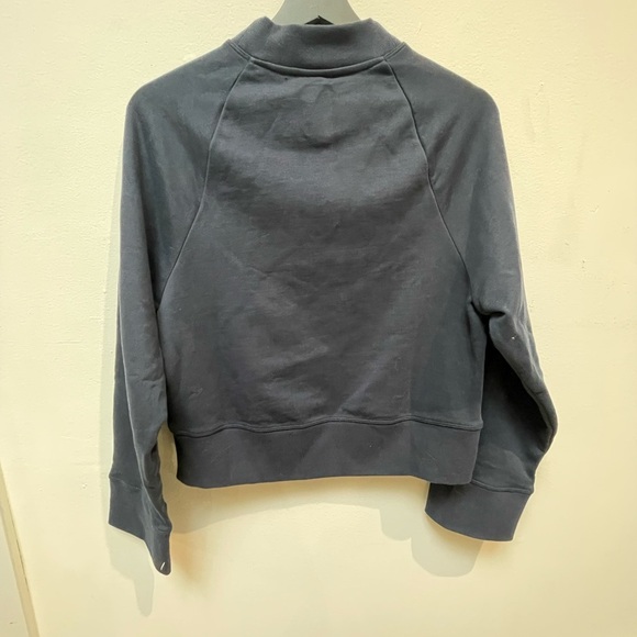 On Running Dark Blue Cowl Neck Sweater - Picture 4 of 6